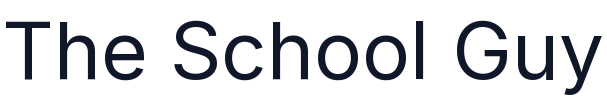 The School Guy Logo